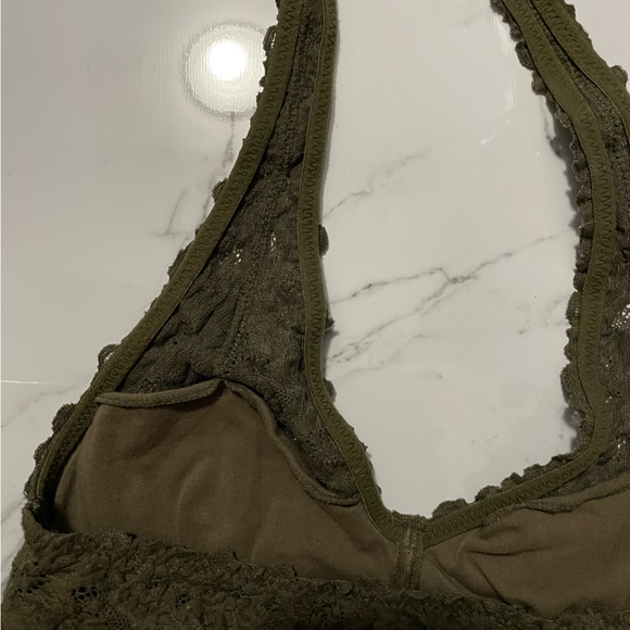 3 for $10 | Green Aerie Halter Bralette - Picture 5 of 7